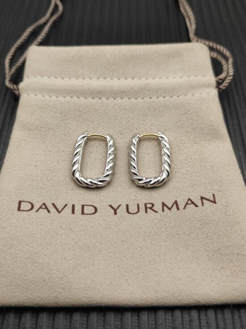 David Yurman Silver Earrings